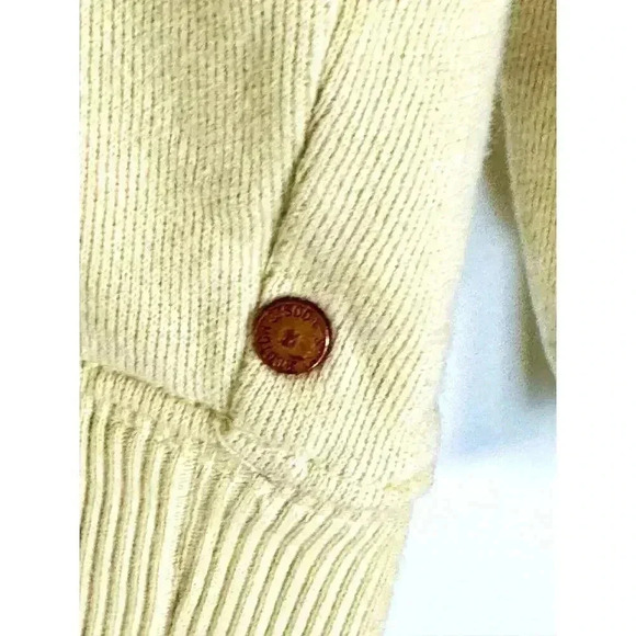 Scotch and Soda Unisex Organic Cotton Hoodie Yellow Medium, Campus, Fall, - Picture 3 of 8